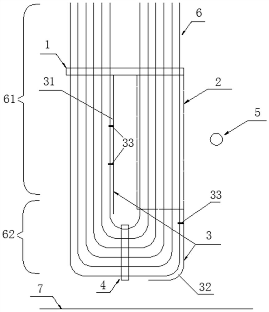 Anti-abrasion device for high-temperature reheater
