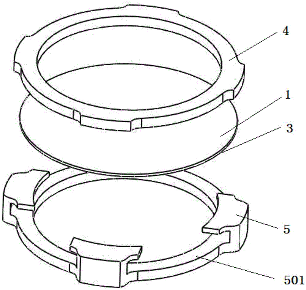 Flexible pressure sensor and method for sensing pressure based on dielectric high-elastic polymer