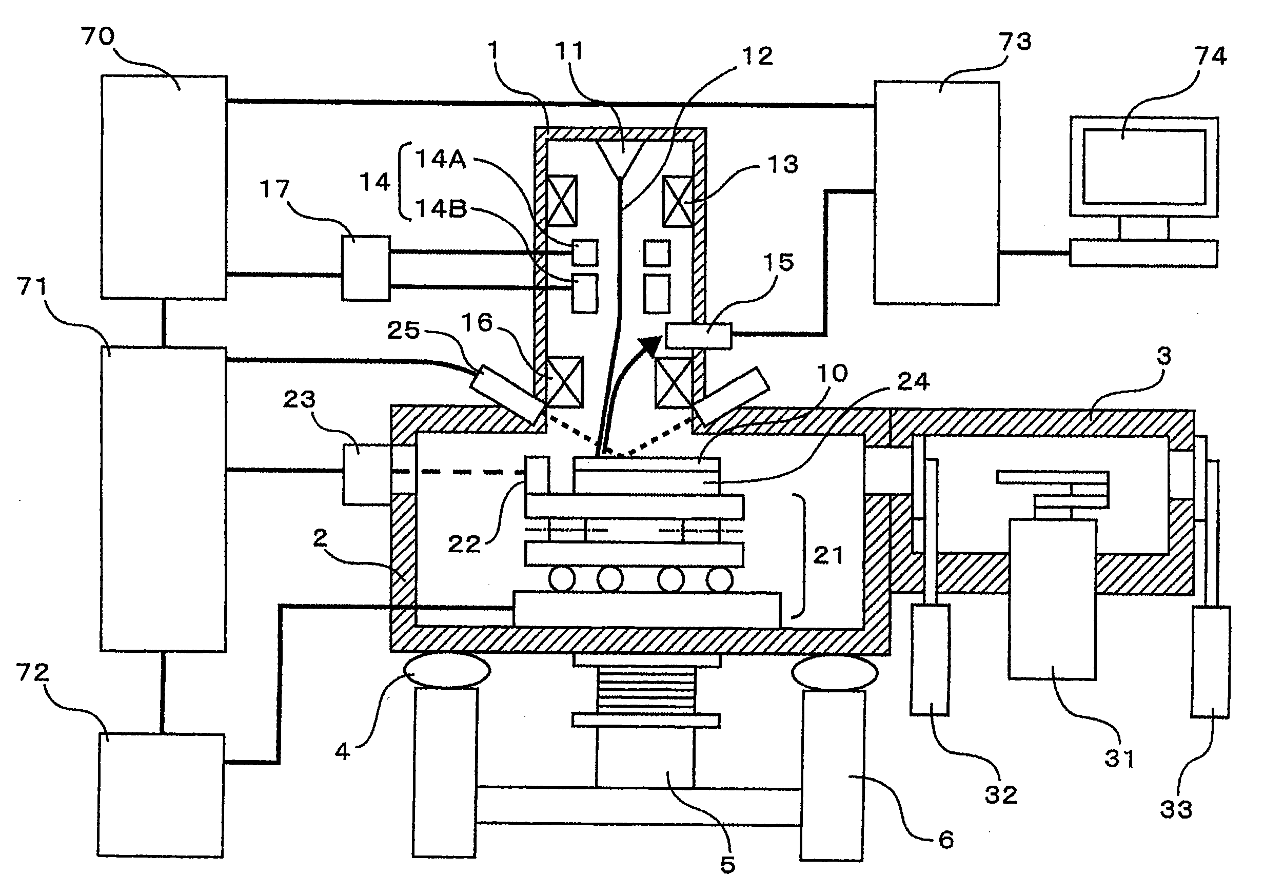 Charged particle beam application apparatus