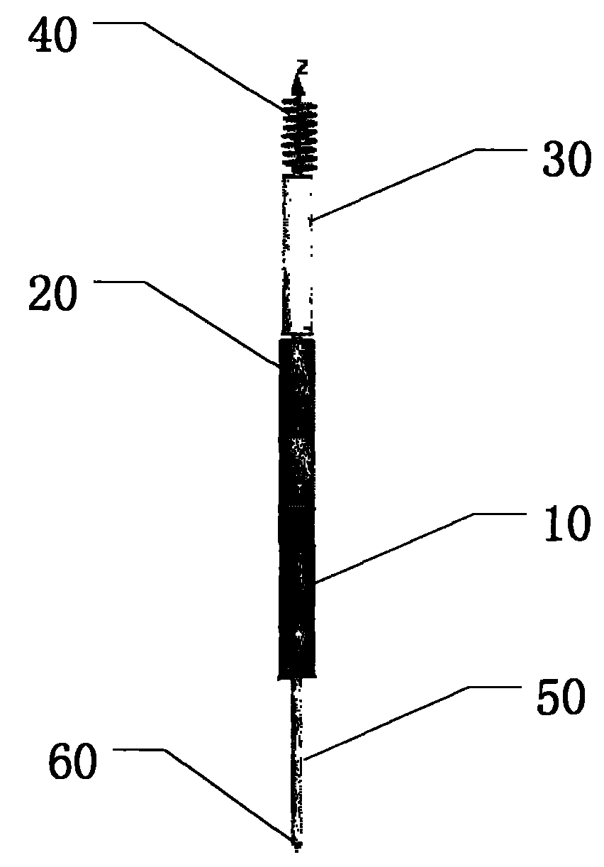 Four-branch multi-frequency cylindrical dipole antenna