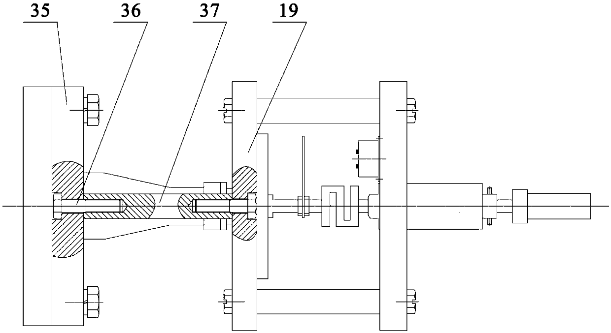 Testing device and testing method for lift force of valve disc of safety valve