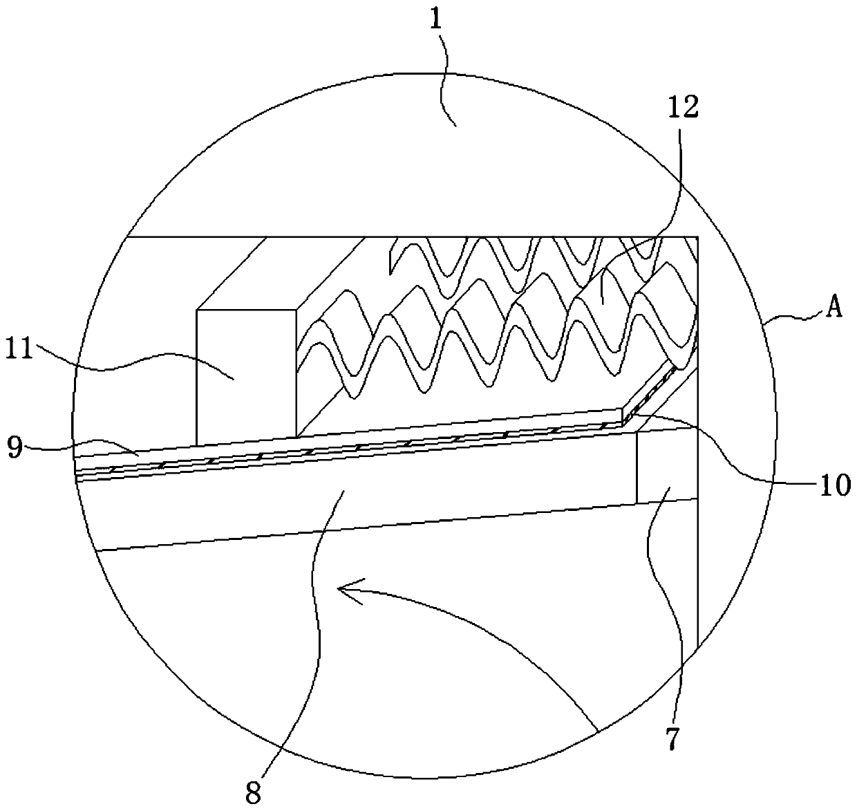 A dryer capable of removing fluff for cotton and wool textile fabrics