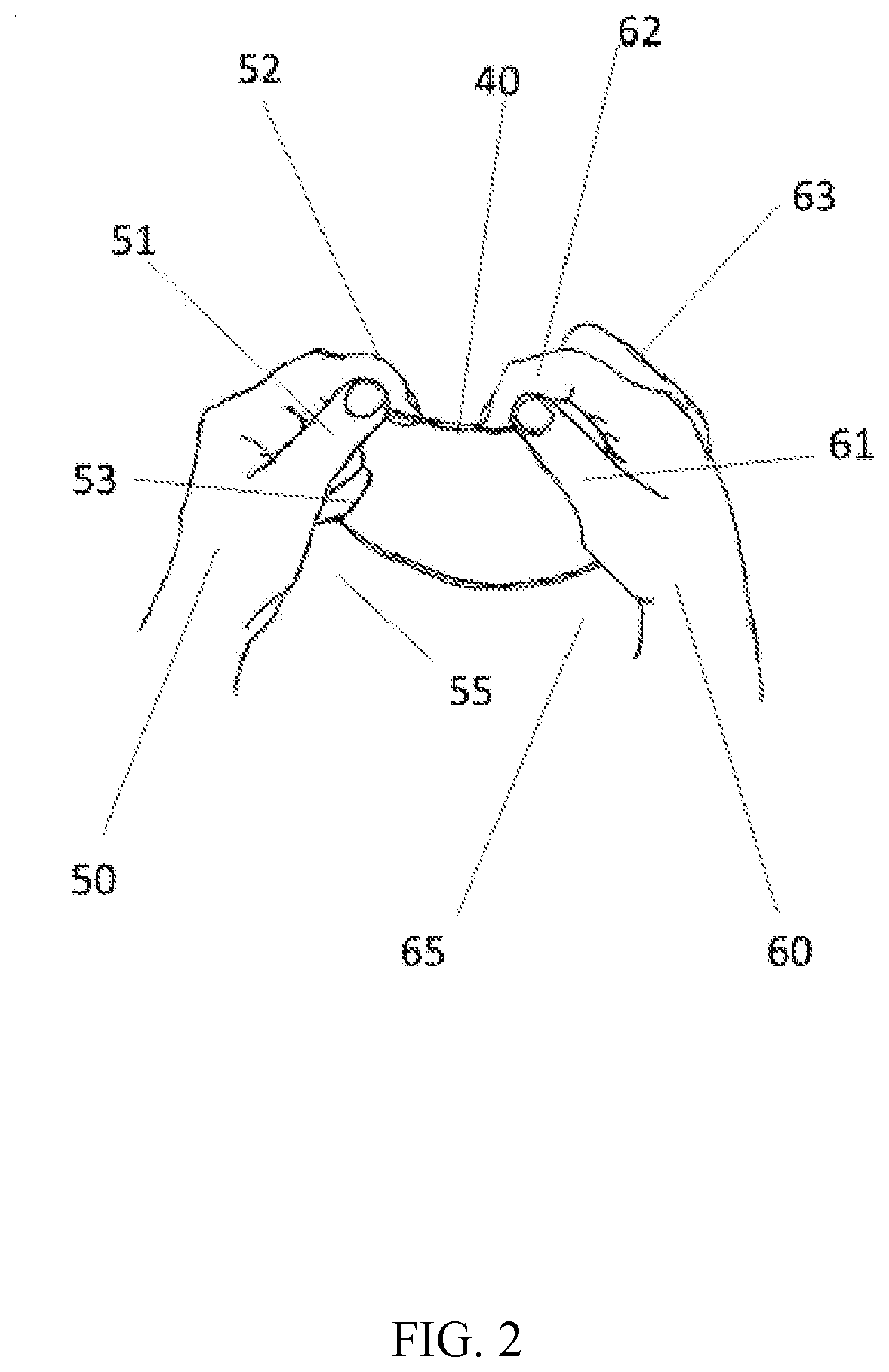 Seamless circular dental floss