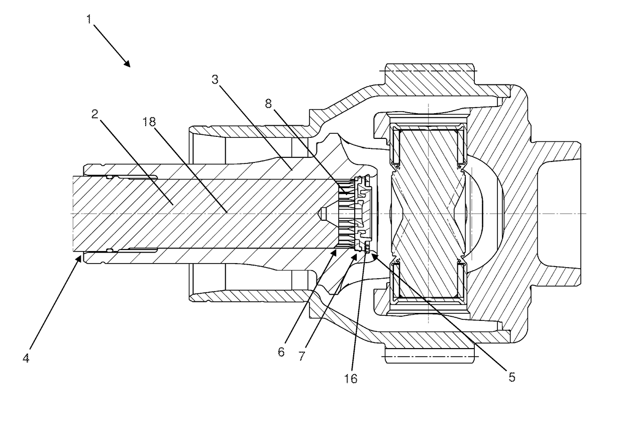 Shaft-hub connection