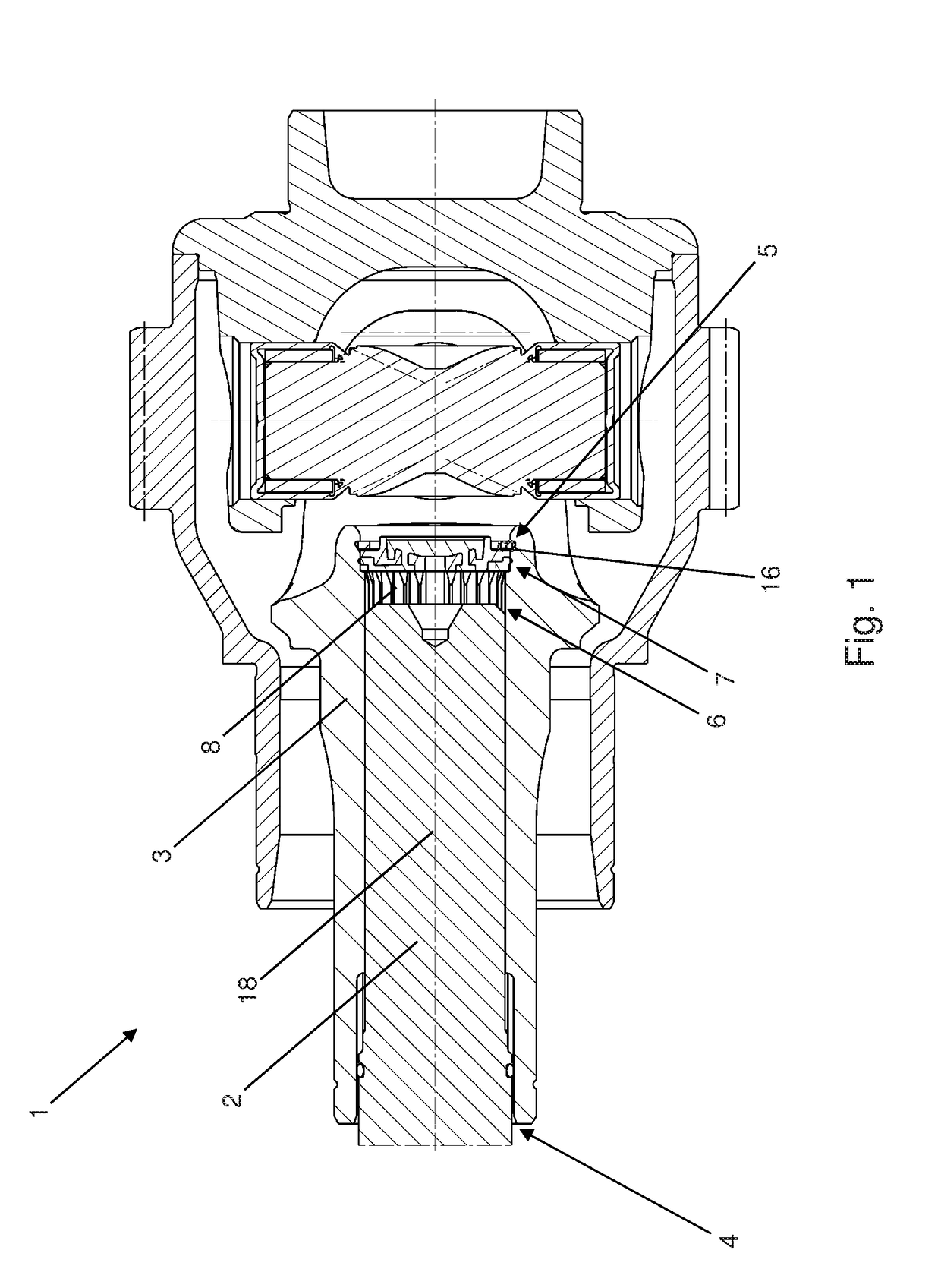 Shaft-hub connection