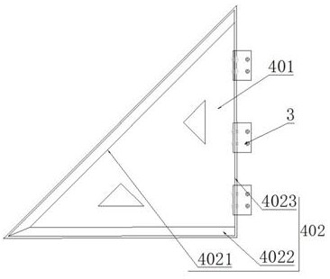 Plug board curtain wall structure and construction method