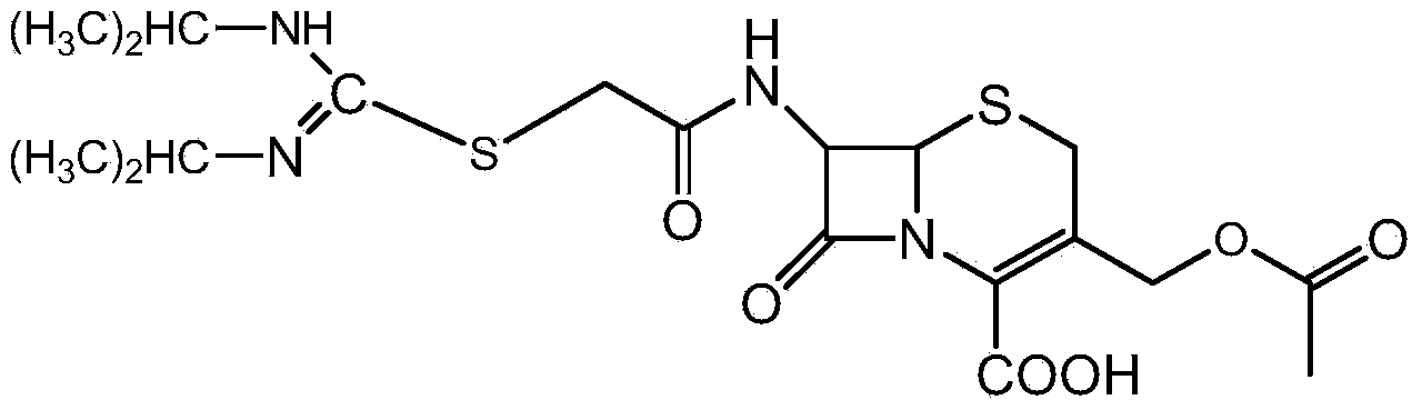 Cefathiamidine monocrystal