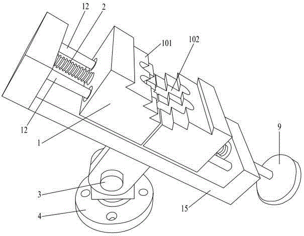 Multifunctional electronic product fixing device