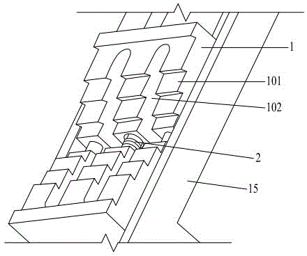 Multifunctional electronic product fixing device