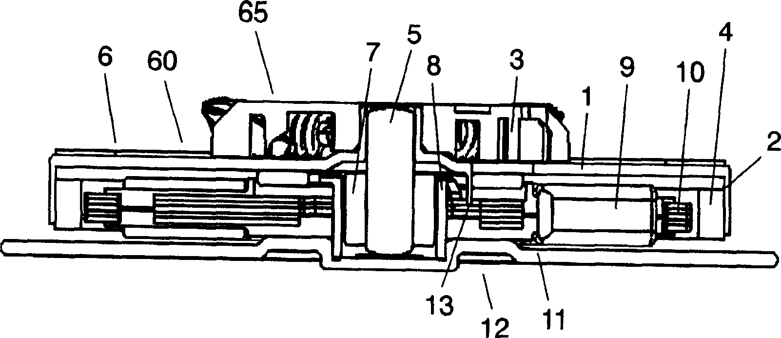 Disc driving unit and disc equipment using the same