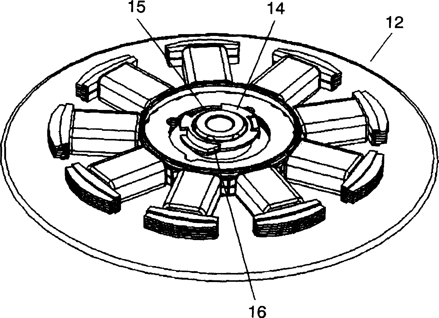 Disc driving unit and disc equipment using the same