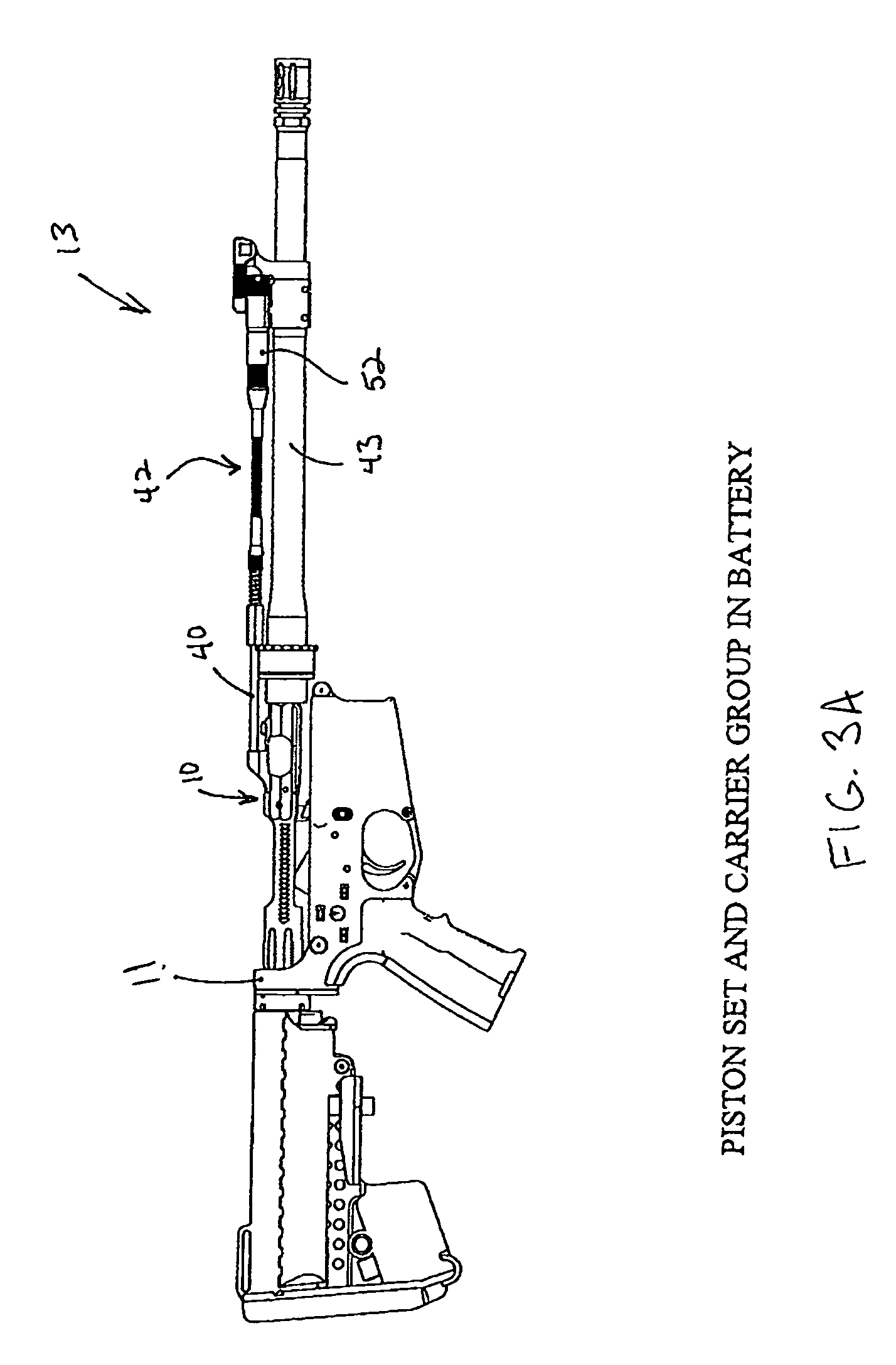 Self loading firearm bolt carrier with integral carrier key and angled strike face
