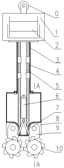 Double-wheel milling mixing device and construction method for foundation treatment and vertical anti-seepage treatment