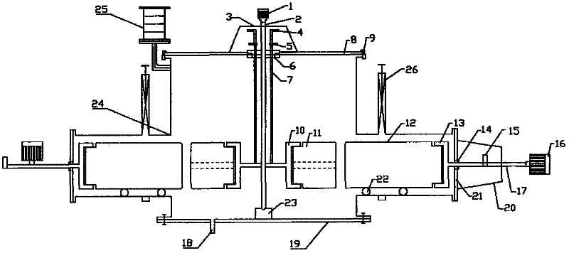 Submerged electric arc current generating device