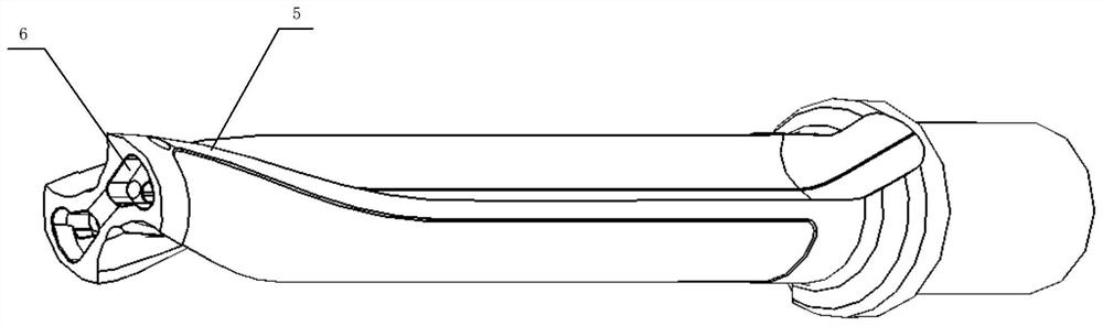 Split type drilling tool