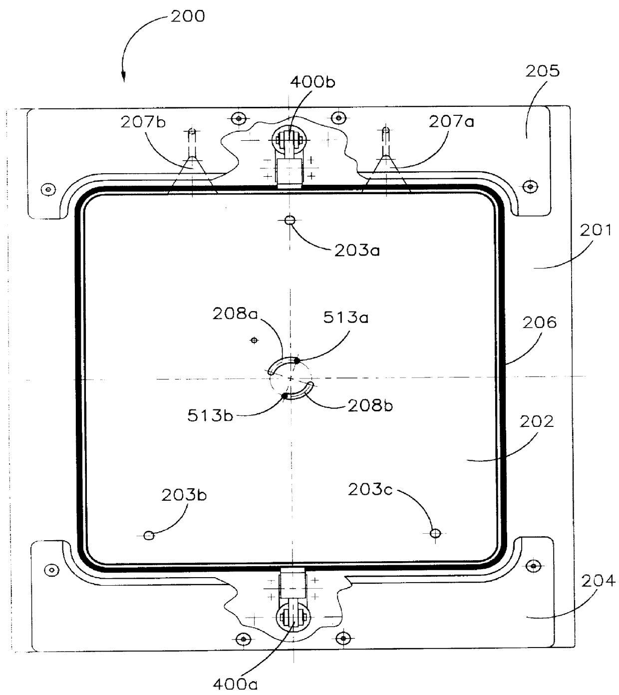 Standard mechanical interface wafer pod gas filling system