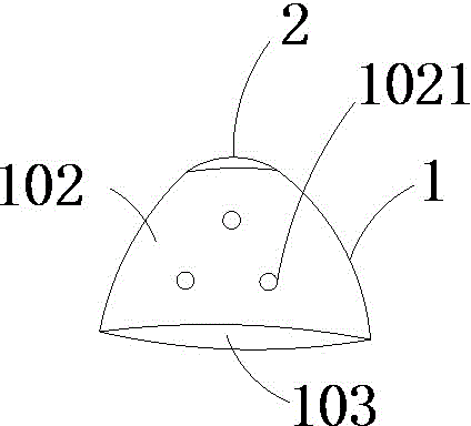 Medical acetabulum compensation prosthesis