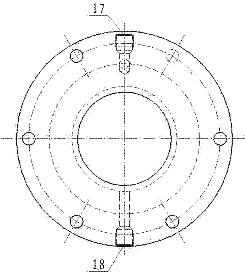 Adjustable mechanical sealing structure for pump