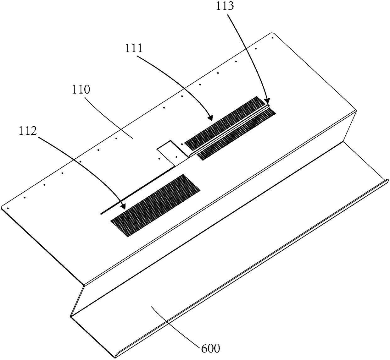 Cutting piece folding sewing mechanism and cutting piece folding sewing method