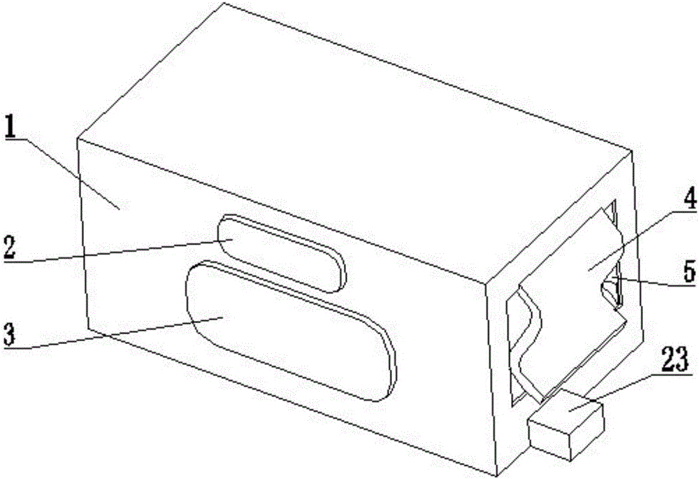 Two-sided pressure self-adaptive dish-washing machine