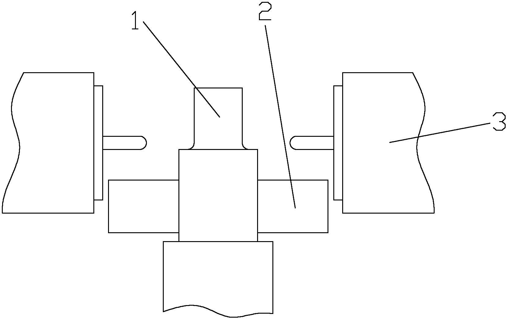 Double-sided milling-machine cutter-fixing device