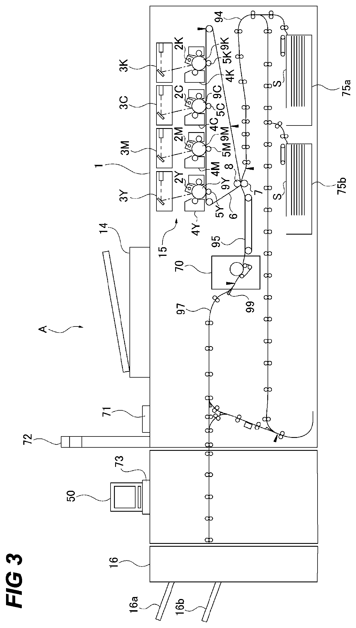 Image forming system and wireless operation unit