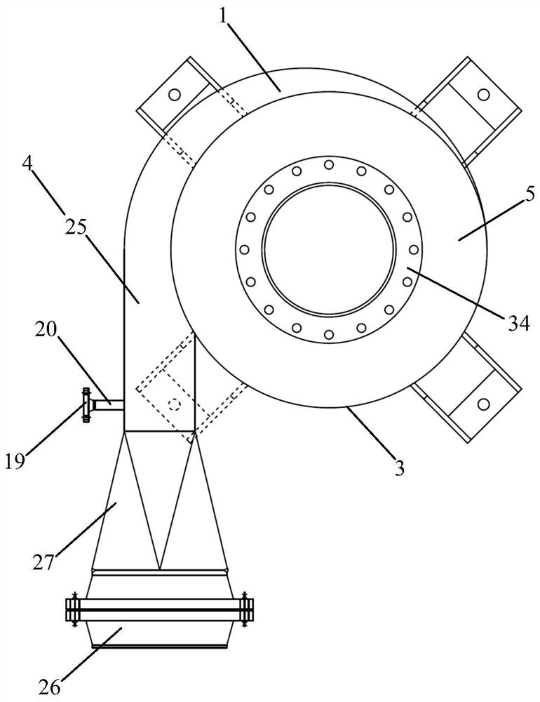 Efficient cyclone separator adopting liquid washing