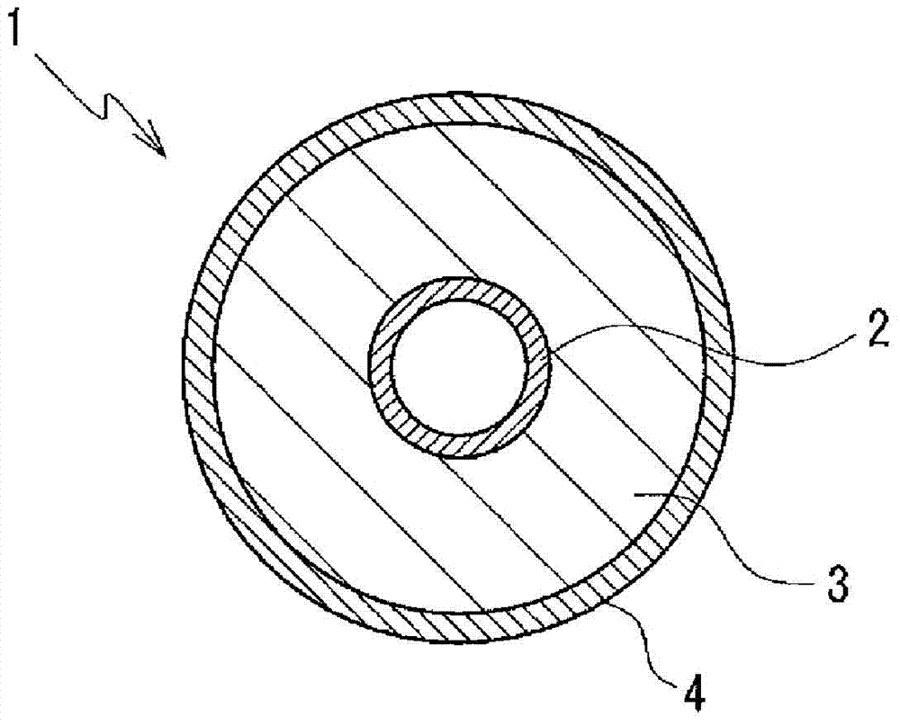 Conductive composition for electrophotographic apparatuses and conductive roll for electrophotographic apparatuses using same