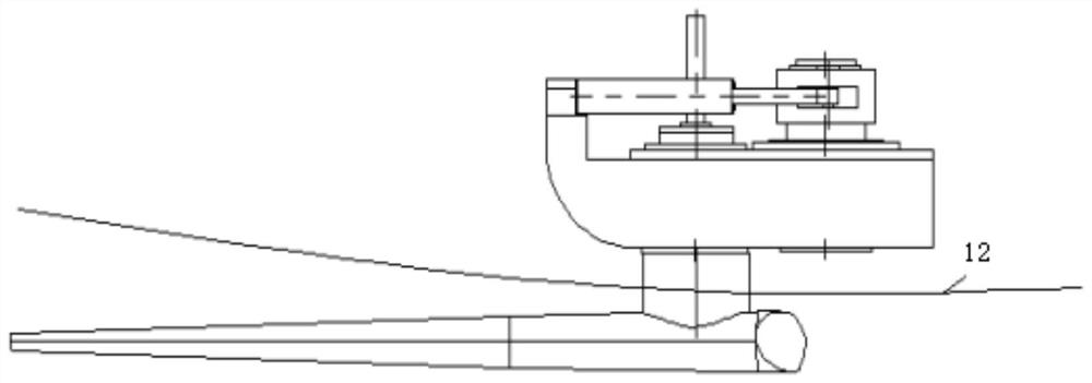 Push-pull type full-speed fin stabilizer based on gear transmission