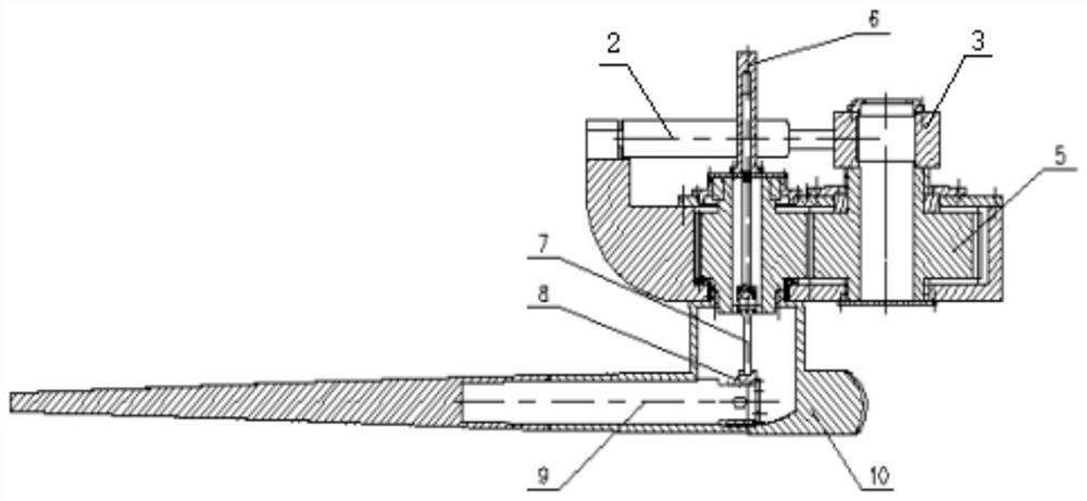 Push-pull type full-speed fin stabilizer based on gear transmission