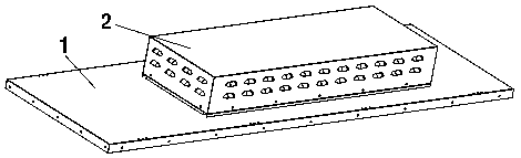 Box-type transformer substation head cover, and box-type transformer substation