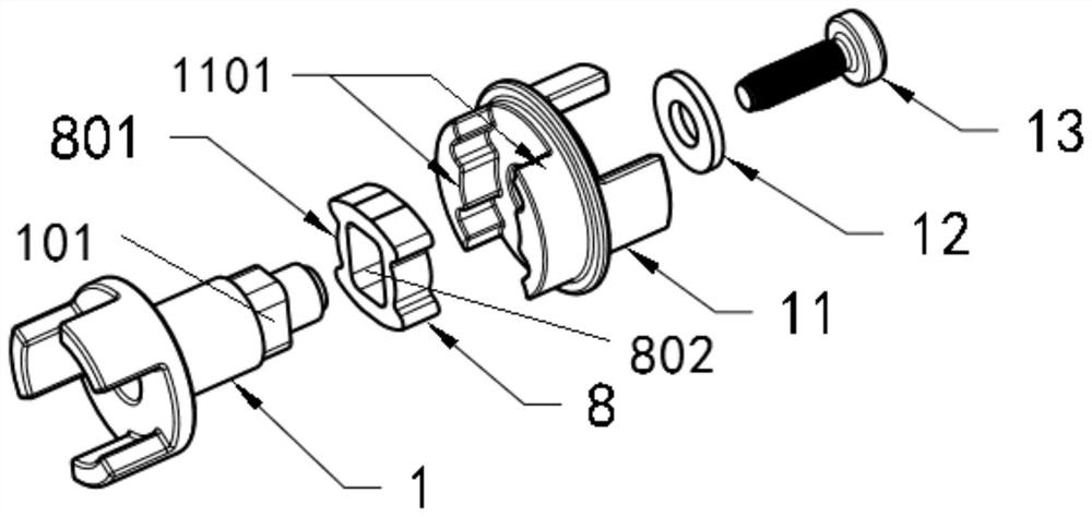 Friction type one-way damper