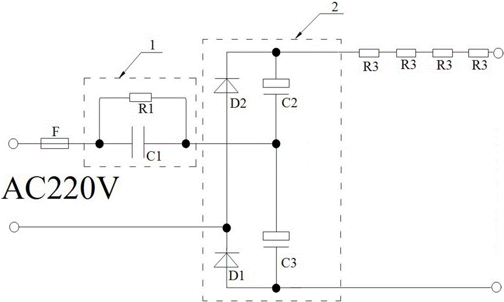 LED drive device with stable performance