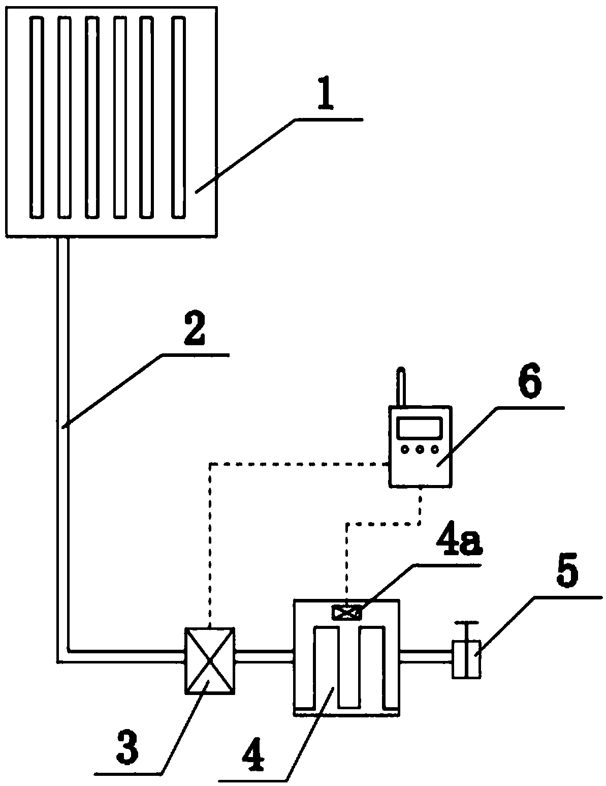 Solar energy-electric energy interaction hot water supply system