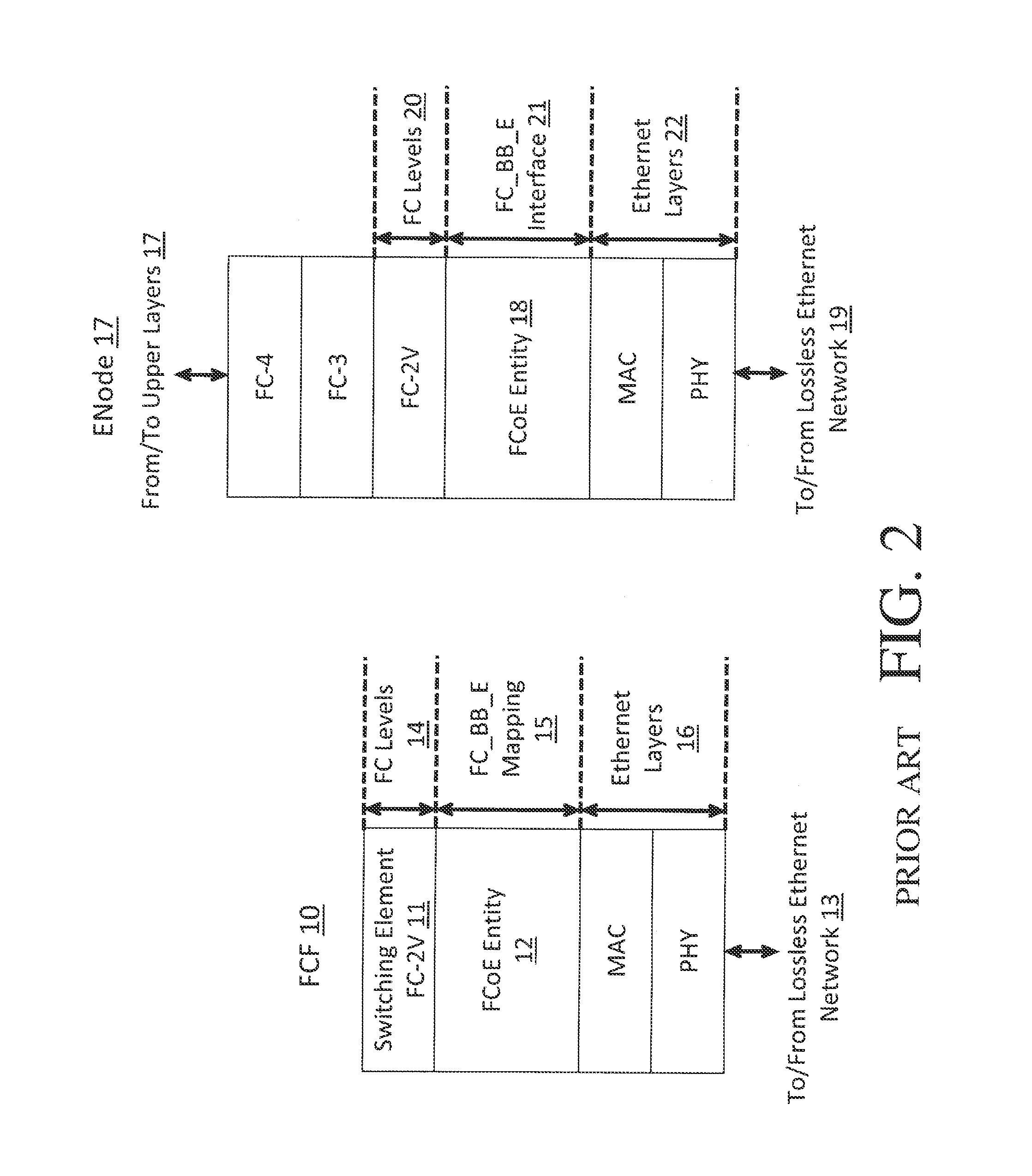 Methods, systems and apparatus for the interconnection of fibre channel over ethernet devices