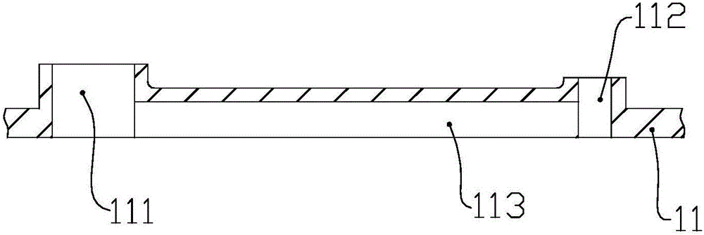 Fire and explosion protection structure installed on cable intermediate head, and use method thereof