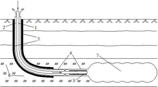 Method for constructing horizontal salt rock dissolving cavity reservoirs