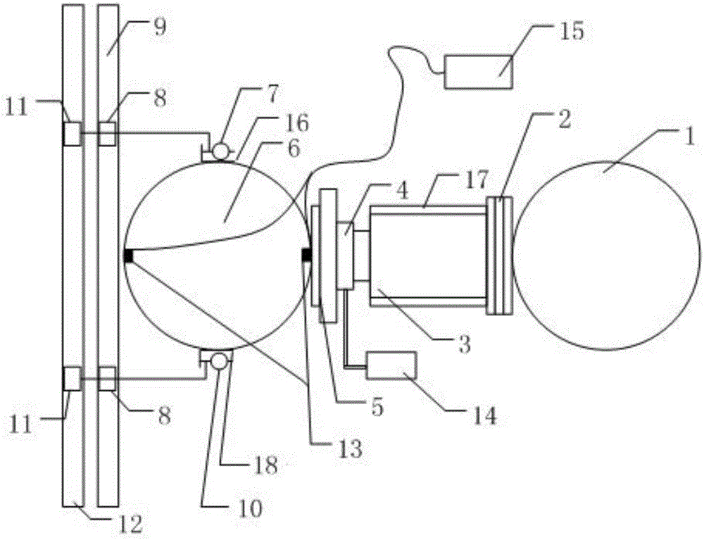 Method for jointly testing horizontal displacement of pile head and stress of pile body of preformed pile