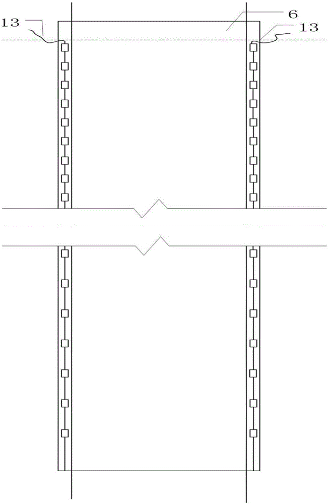 Method for jointly testing horizontal displacement of pile head and stress of pile body of preformed pile