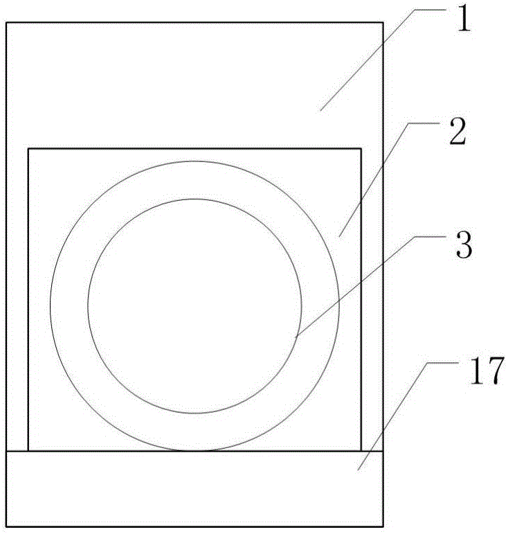 Method for jointly testing horizontal displacement of pile head and stress of pile body of preformed pile