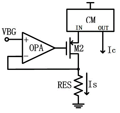 Automatic frequency calibration circuit for realizing active RC (Resistance Capacitance) filter by utilizing capacitance delay characteristics