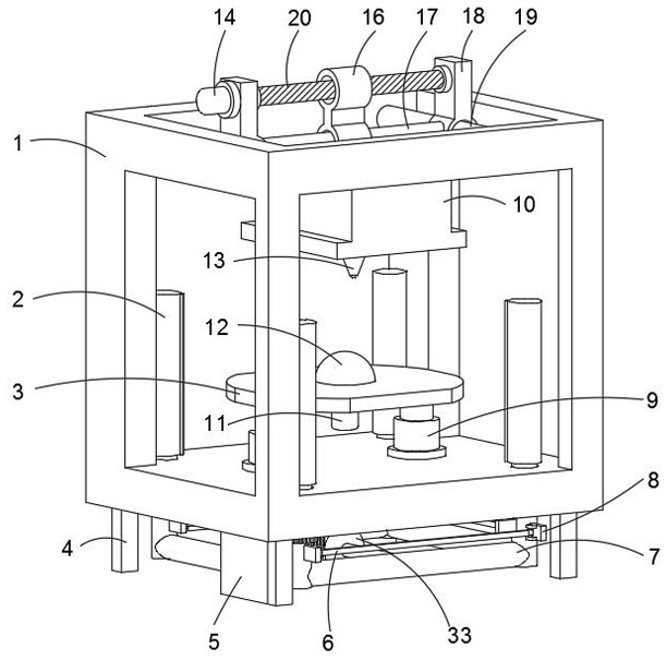 3D breast printing device