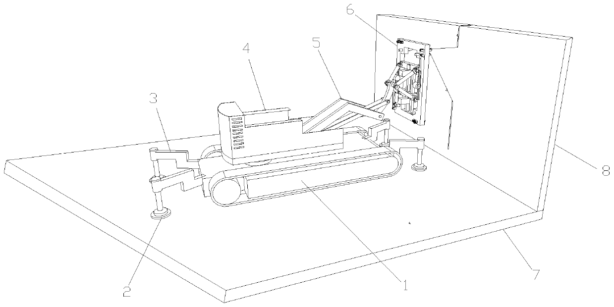 Construction method capable of quickly dismantling building component