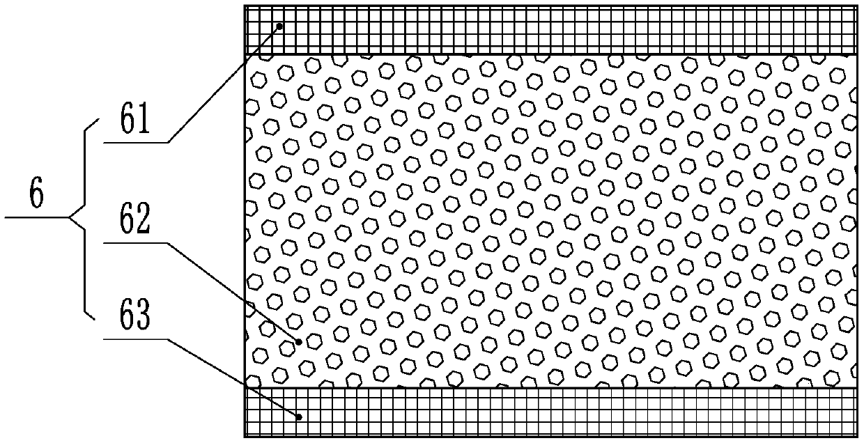 Combined tool for carbon fiber aramid paper honeycomb sandwich composite board