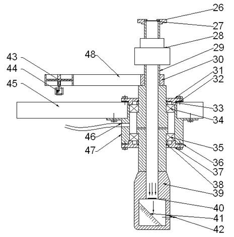 Laser micromachining device for surface of engine cylinder and machining method of laser micromachining device