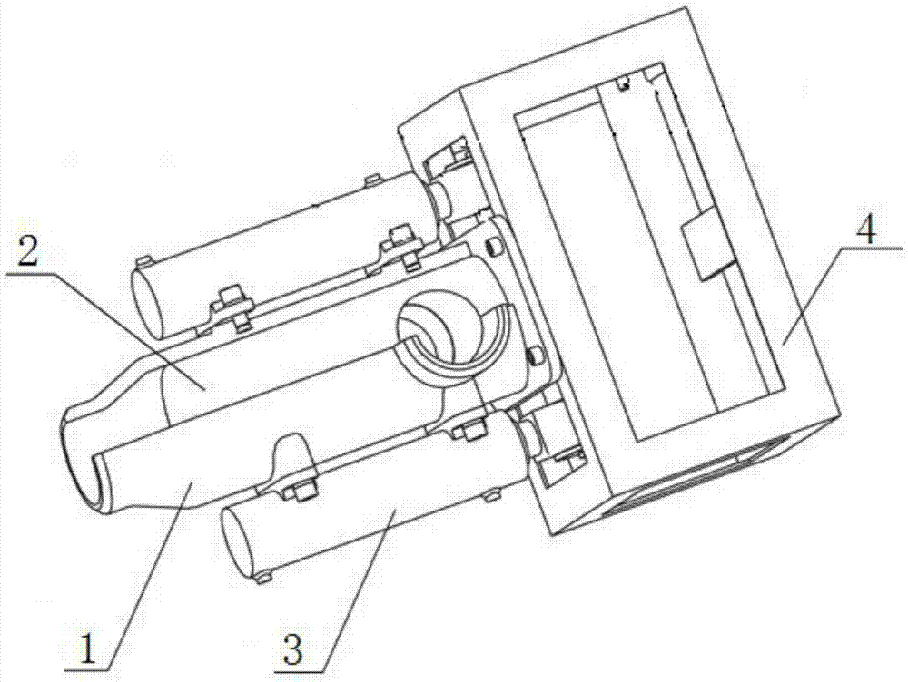 Pipe conveying device and switching valve thereof