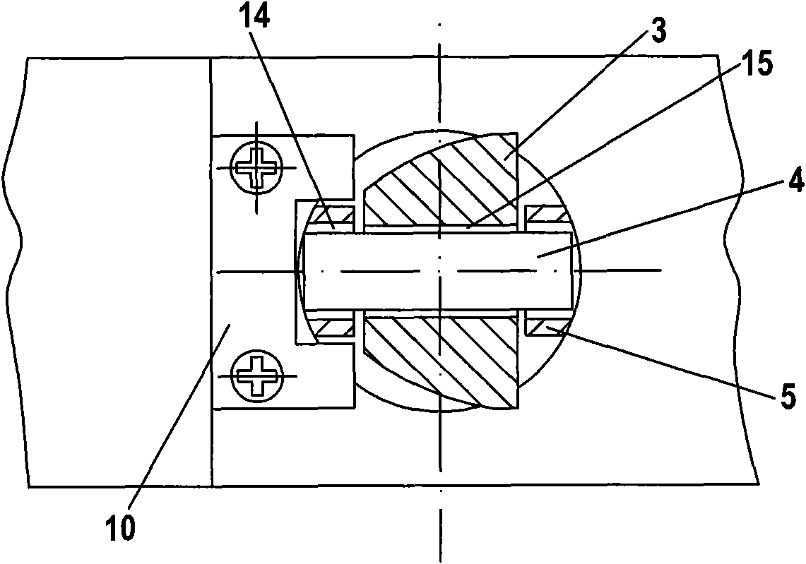 Device for controlling air inlet valve and air outlet valve of internal combustion engine