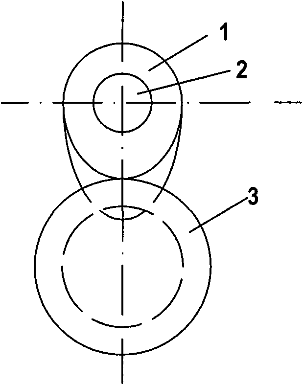 Device for controlling air inlet valve and air outlet valve of internal combustion engine