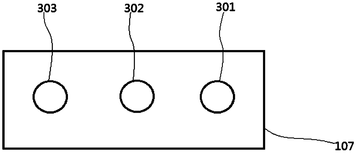 High-voltage cabinet in-out cable hoop