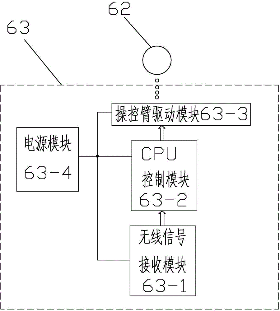 Portable and visual inspection device for transformer substation equipment